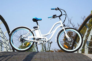 Beach Cruiser Electric Bike For Woman - WiseUV.com