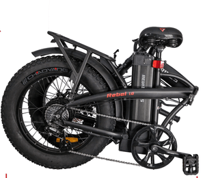 Urban Electric Folding Bike - Rebel  20 inch - WiseUV.com