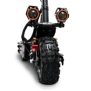 Black Knight Electric Kick Scooter - Dual Hub Drive - 3200W - WiseUV.com