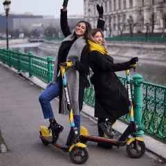 City Sharing Electronic Scooter with IoT Management - WiseUV.com